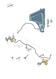 4M0955102B Audi Lift Cylinder