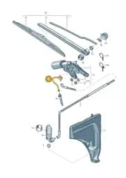 4M0955661B Audi Pipe