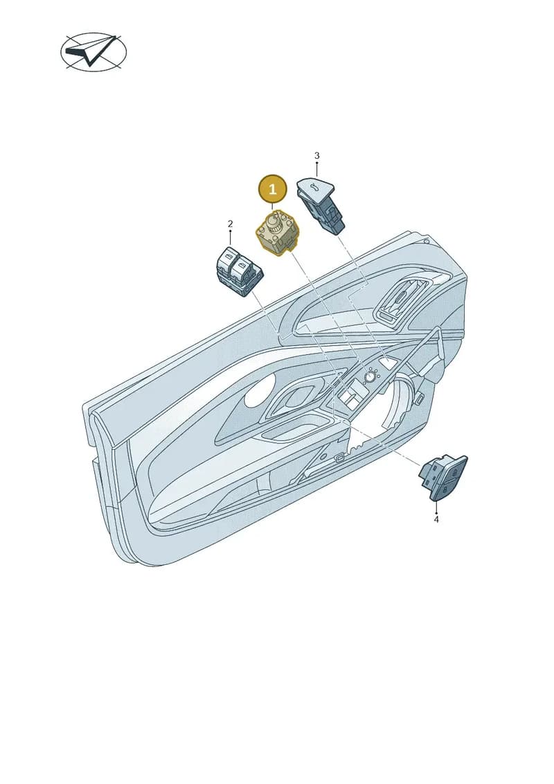 4M0959565P — Audi R8 Spyder (2015-2024) diagram 872959000, position 1