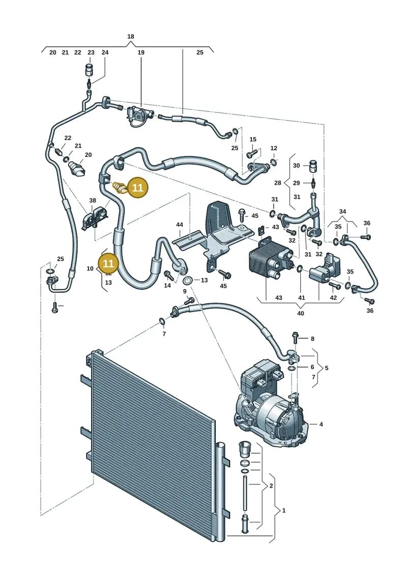 4M0959603G — SEAT CUPRA Born (2021-) diagram 10a260400, position 11