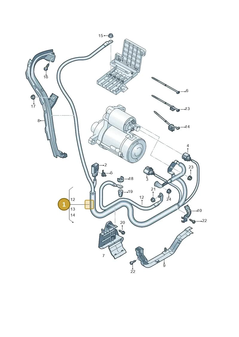 4M0971228CB — Audi Q7 (2015-2025) diagram 859972050, position 1