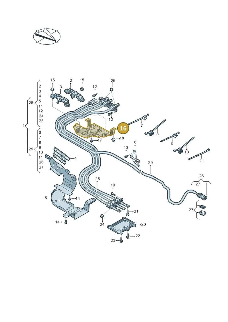 4M0971341H — Audi Q8 (2018-2025) diagram 859970100, position 16