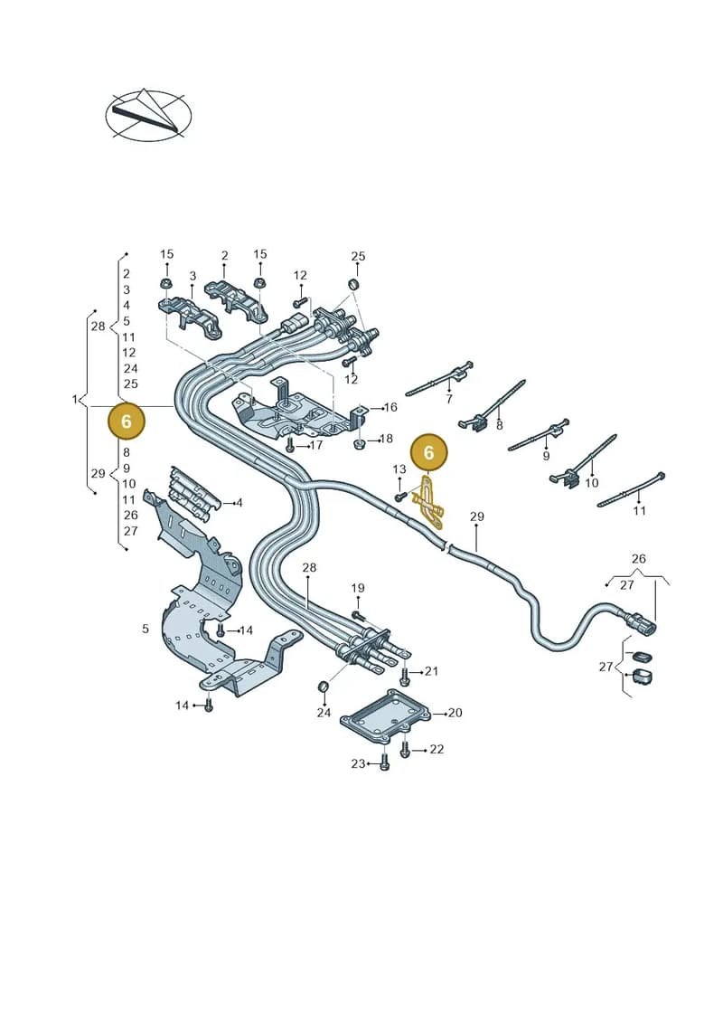 4M0971502AH — Audi Q8 (2018-2025) diagram 859970100, position 6
