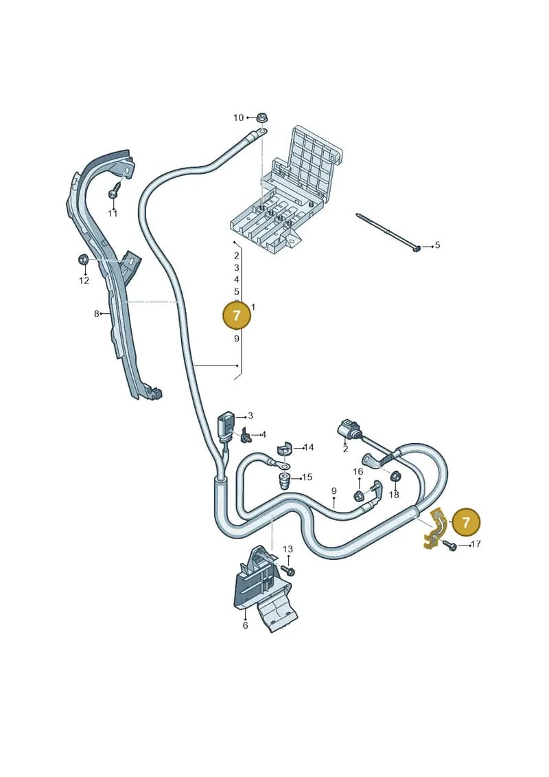 4M0971502F — Audi Q7 (2015-2025) diagram 859972070, position 7