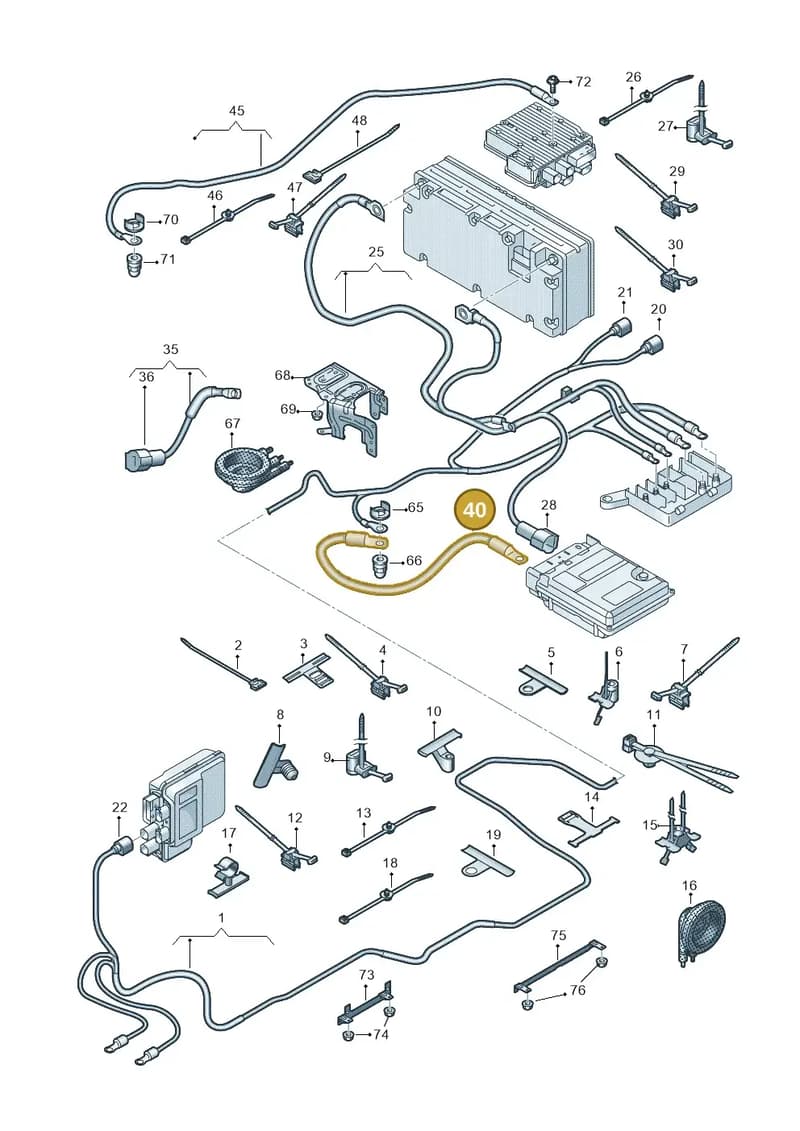 4M0971534G — Audi Q7 (2015-2025) diagram 859972020, position 40