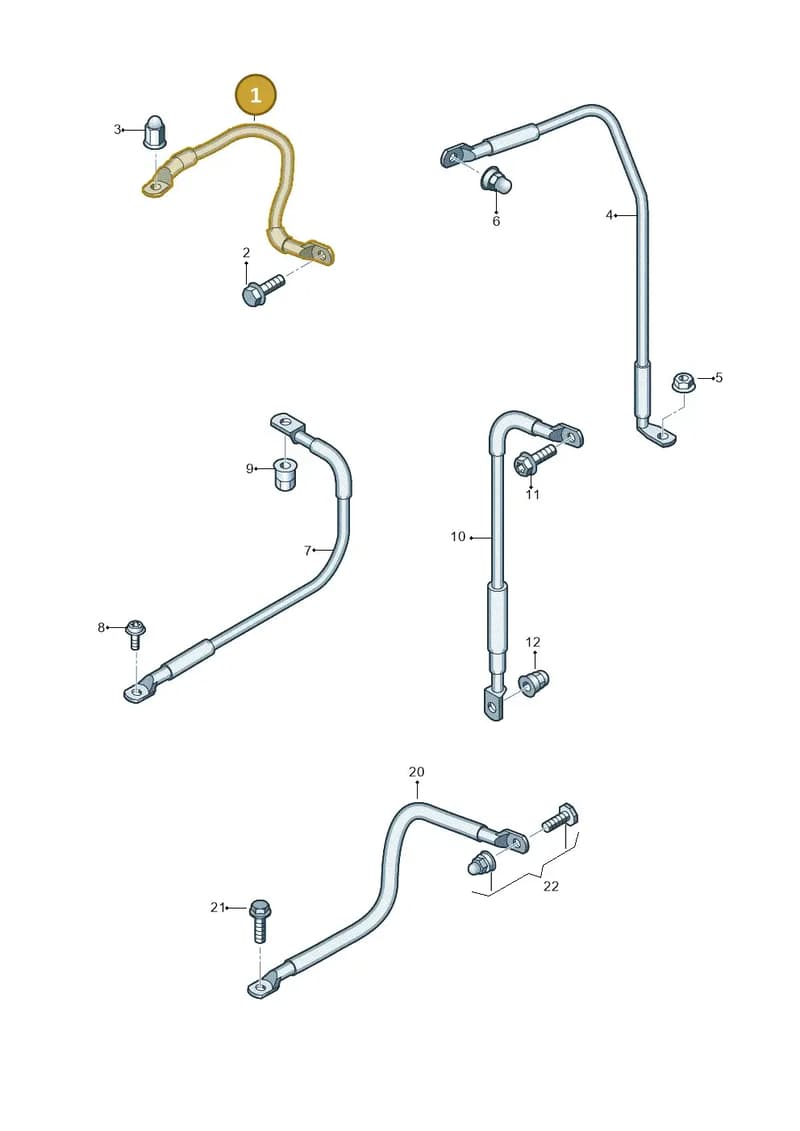4M0971537AA — Audi Q8 (2018-2025) diagram 859972090, position 1