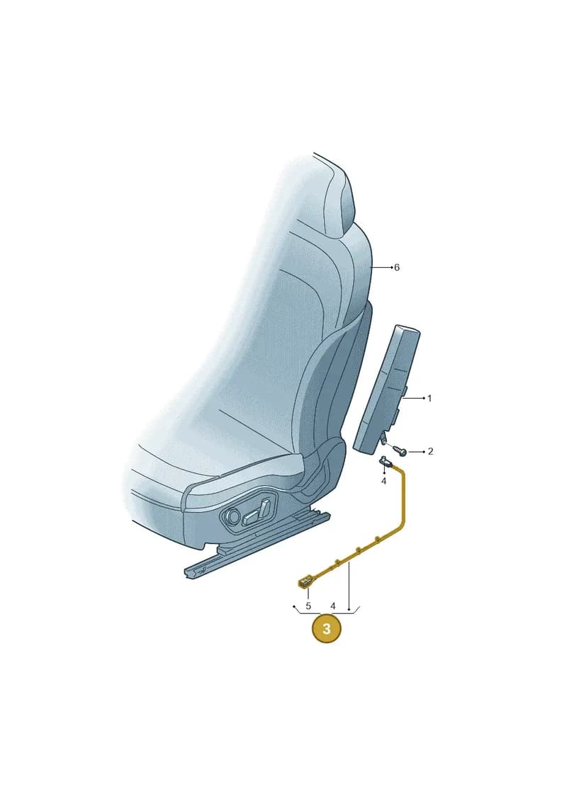 4M0971553D — Audi Q8 (2018-2025) diagram 429880020, position 3