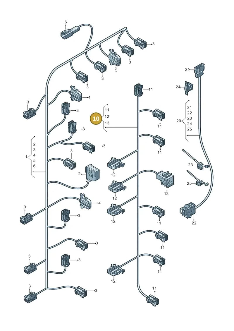 4M0971569 — Audi RS Q8 (2019-2025) diagram 859972700, position 10