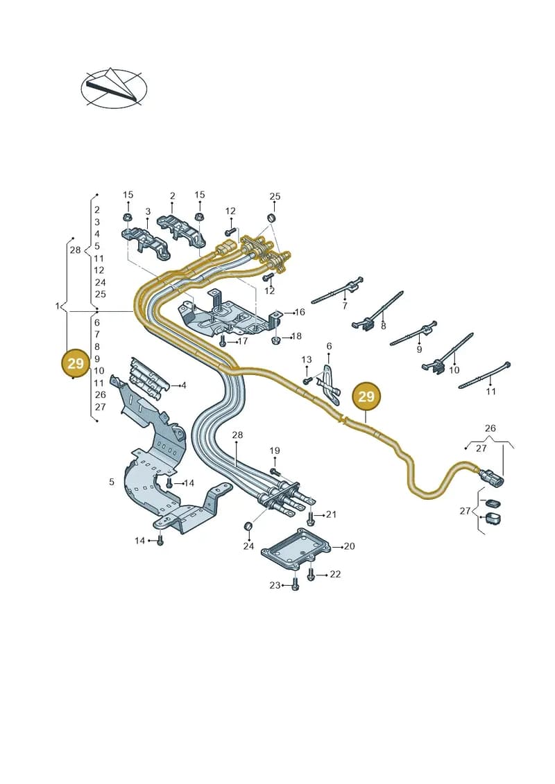 4M0971725L — Audi Q8 (2018-2025) diagram 859970100, position 29