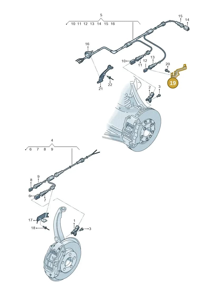 4M0971846J — Audi Q7 (2015-2025) diagram 859927000, position 19