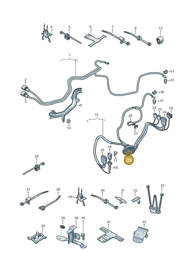 4M0971871BT — Audi Q8 (2018-2025) diagram 859972110, position 35