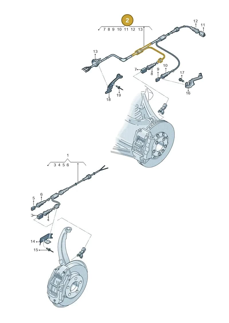 4M0972253P — Audi Q8 (2018-2025) diagram 429927100, position 2