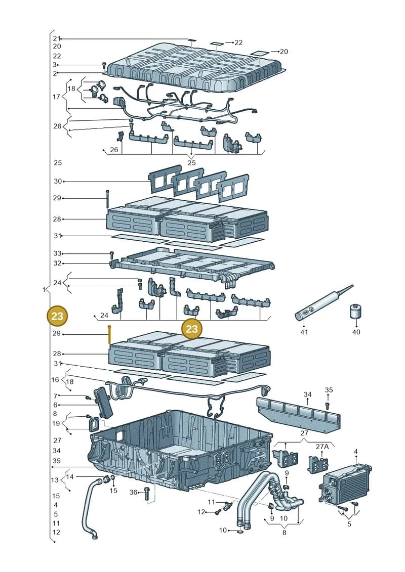 4M0998159 — Audi Q7 (2015-2025) diagram 859915500, position 23