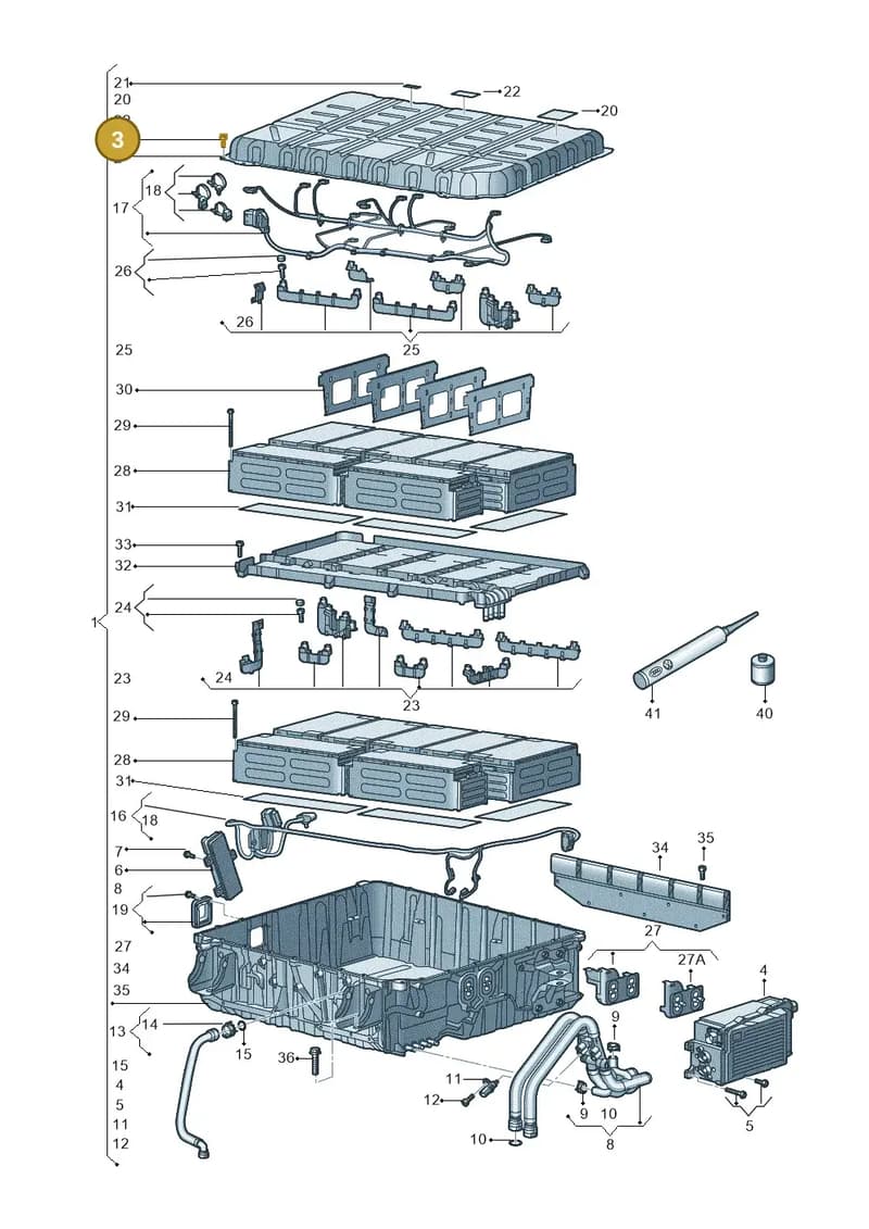 4M0998182 — Audi Q7 (2015-2025) diagram 859915500, position 3