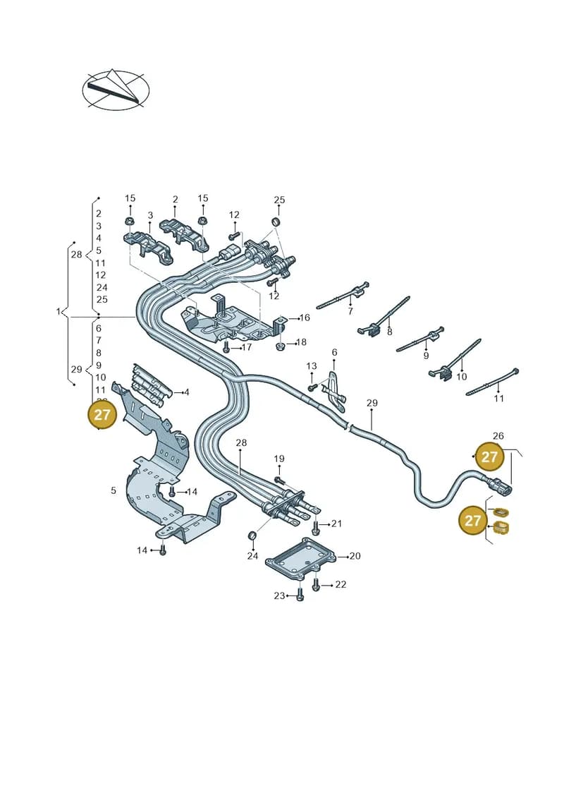 4M0998737 — Audi Q7 (2015-2025) diagram 859970100, position 27