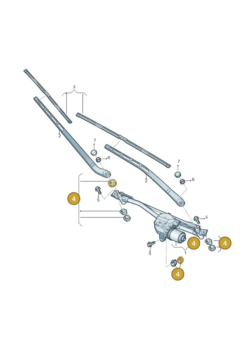 4M0998754 — Audi Q7 (2015-2025) diagram 859955000, position 4