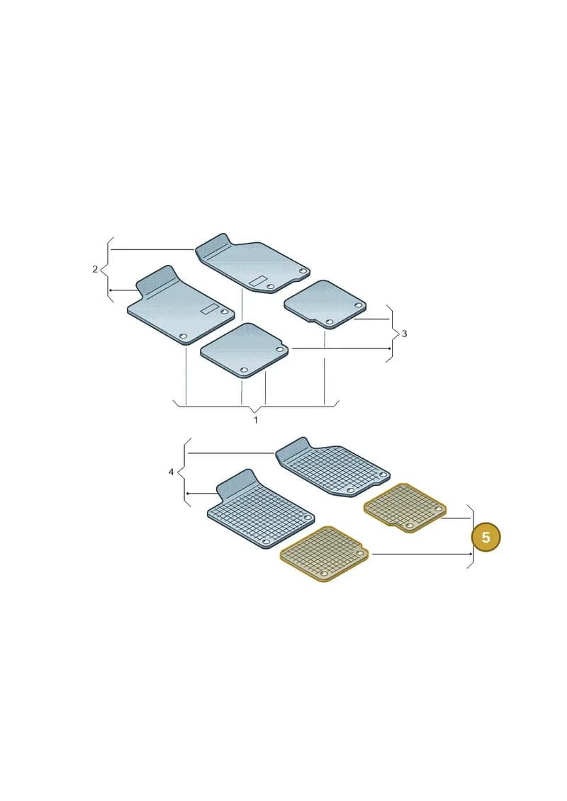 4M1061512A041 — Audi Q8 (2018-2025) diagram 603061100, position 5