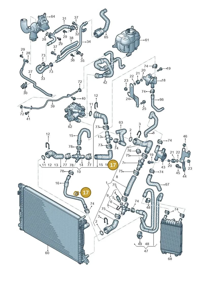 4M1819350 — Audi Q7 (2015-2025) diagram 859121210, position 17