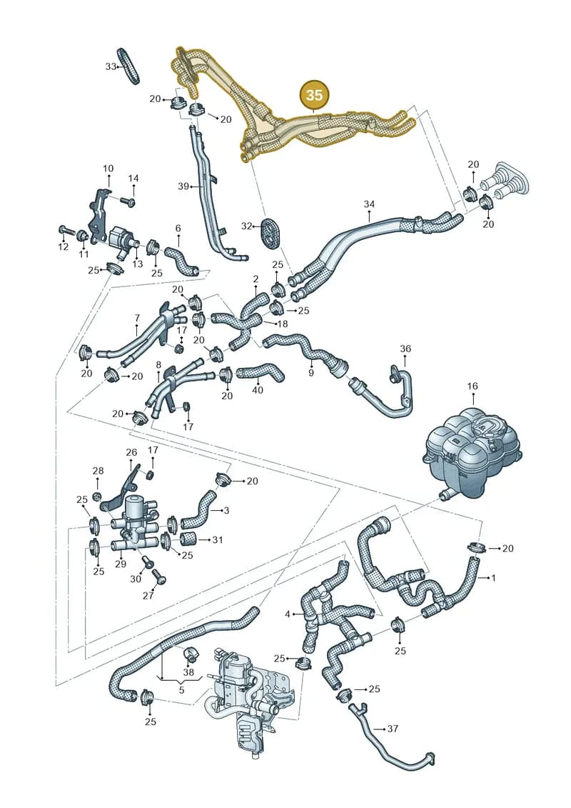 4M1819350 — Audi Q7 (2015-2025) diagram 859265050, position 35