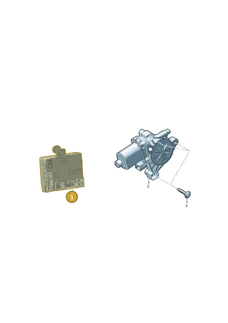 4M1959955K — Audi A8 (2017-2025) diagram 745959100, position 1