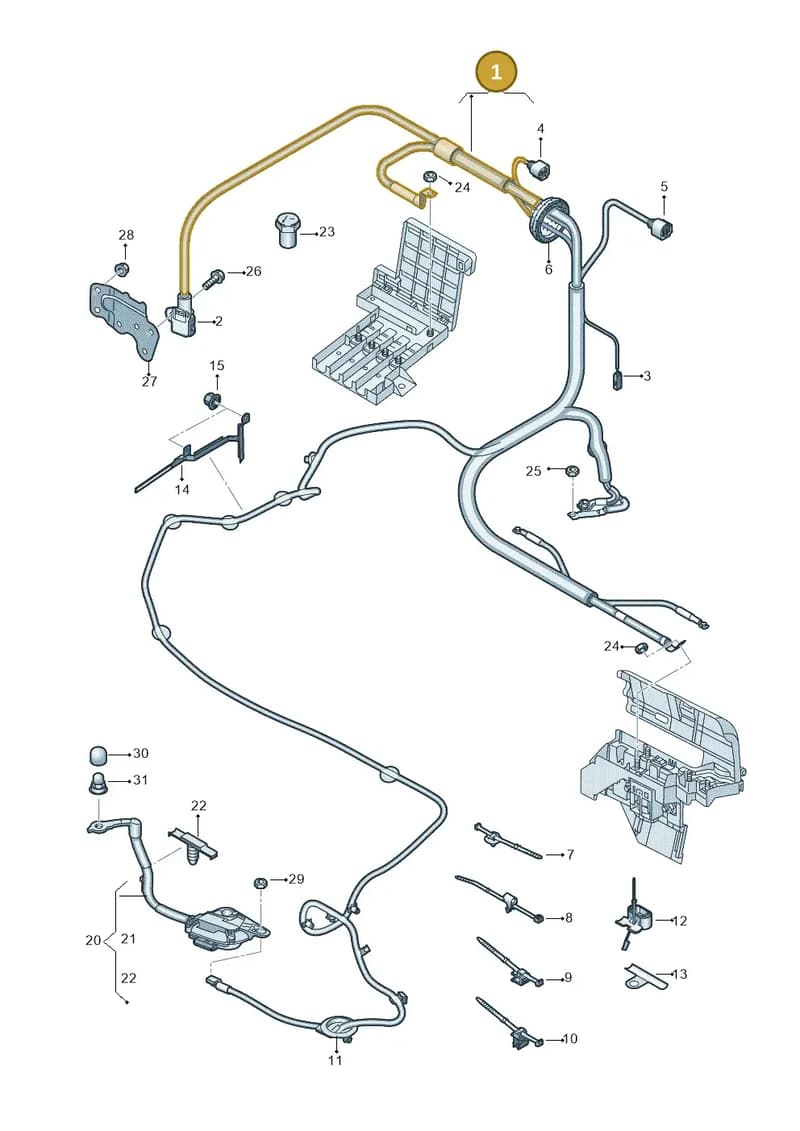 4M1971225 — Audi Q7 (2015-2025) diagram 859972040, position 1