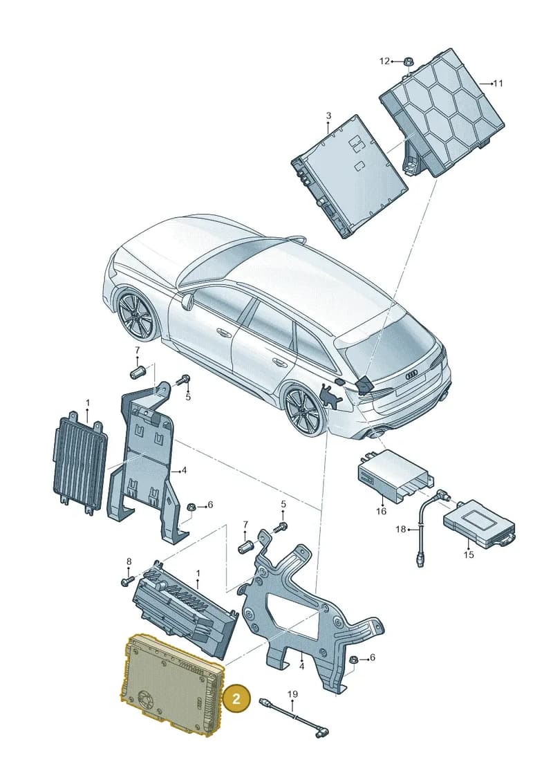 4M2035466B — Audi RS6 Avant (2019-2025) diagram 537035400, position 2