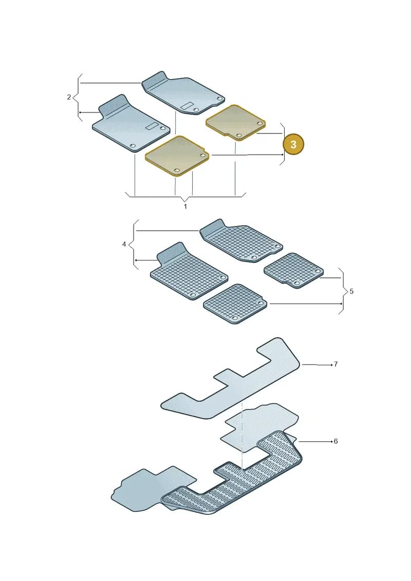 4M20612766PS — Audi Q7 (2015-2025) diagram 859061100, position 3