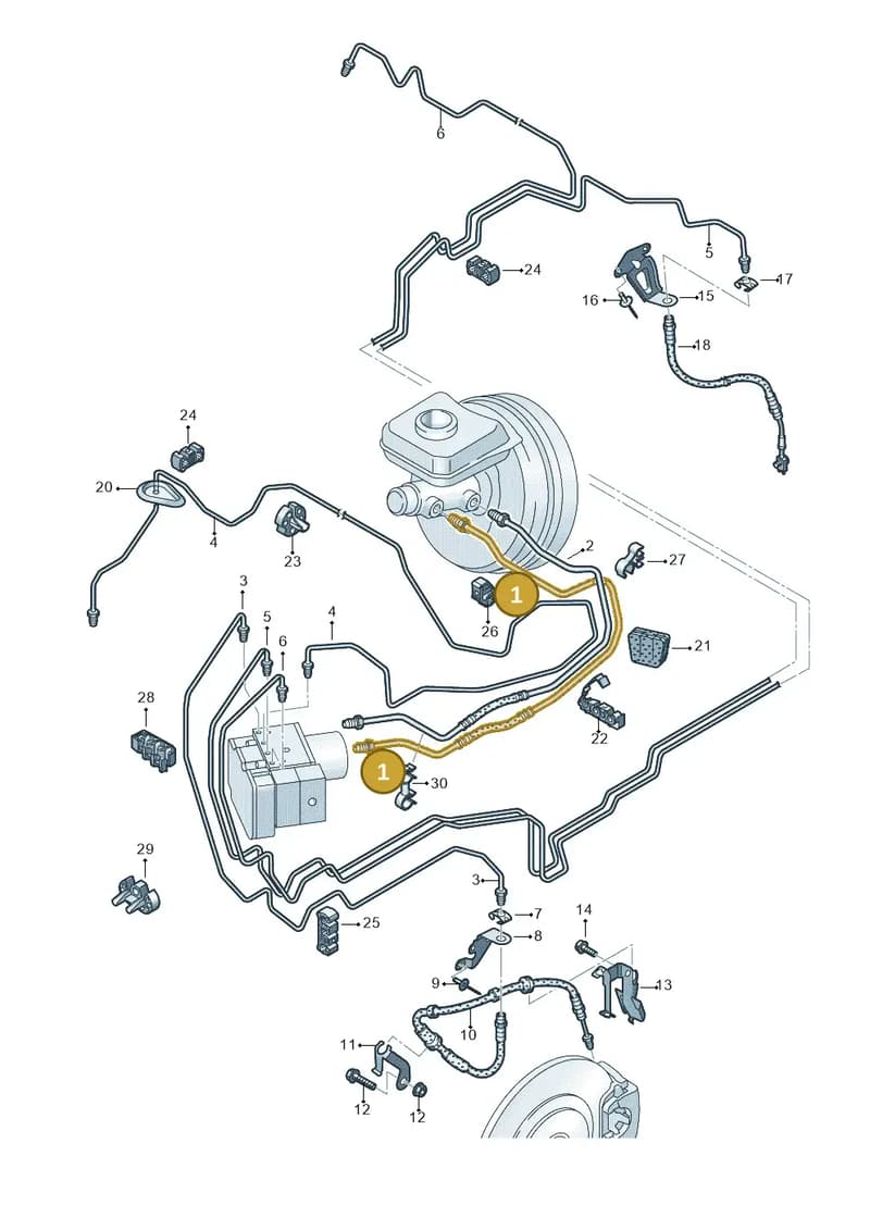 4M2614705N — Audi RS Q8 (2019-2025) diagram 859611200, position 1