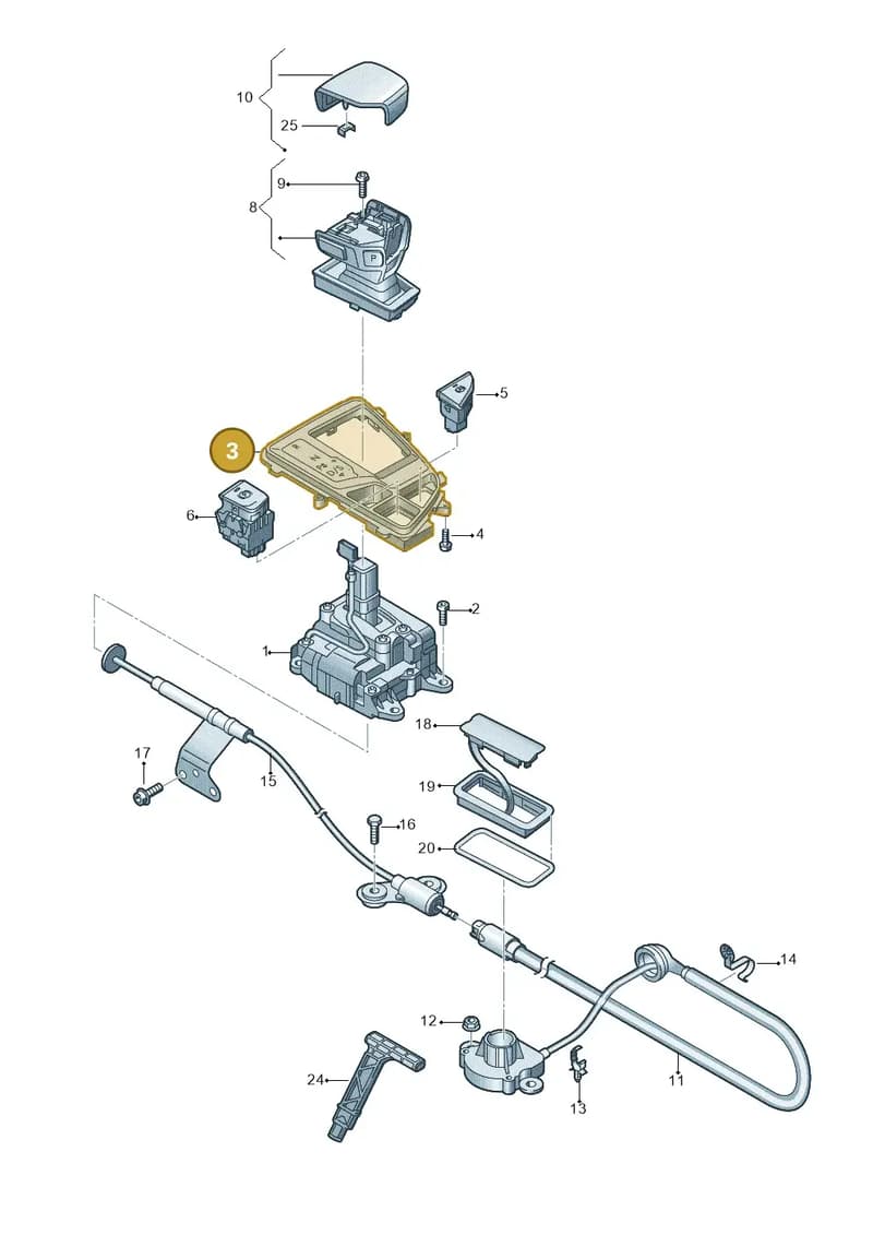 4M2713111FMNC — Audi Q7 (2015-2025) diagram 859713100, position 3