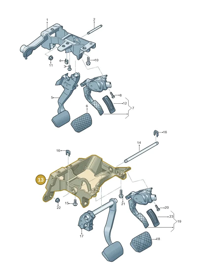 4M2723117E — Audi Q8 (2018-2025) diagram 859723250, position 13