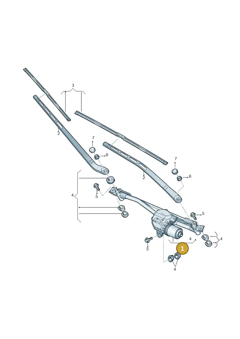 4M2955023B — Audi Q7 (2015-2025) diagram 859955000, position 1
