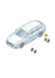 4M2959795J Audi Door Control Unit