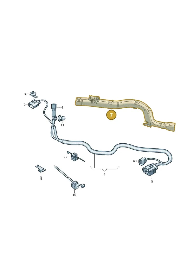 4M2971824E — Audi Q5 (2016-2025) diagram 896972800, position 7