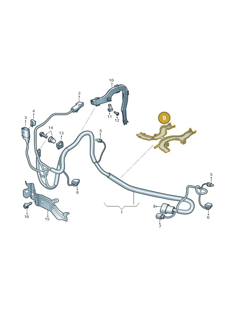 4M2971824E — Audi RS6 Avant (2019-2025) diagram 435972800, position 9
