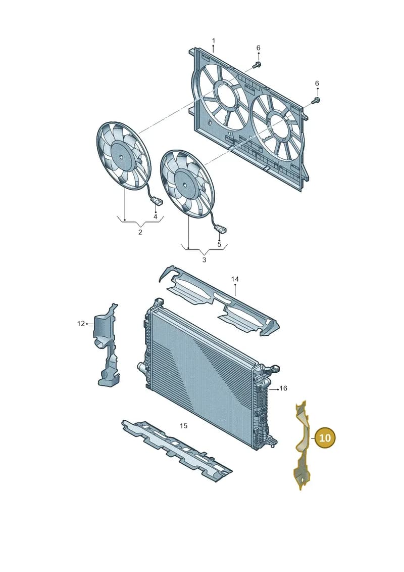 4M8121283F — Audi Q8 (2018-2025) diagram 429121925, position 10