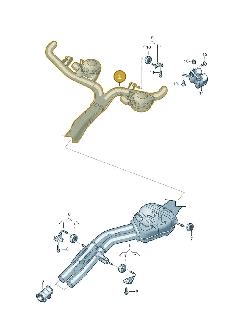 4M8253078BG — Audi Q8 (2018-2025) diagram 429253980, position 1