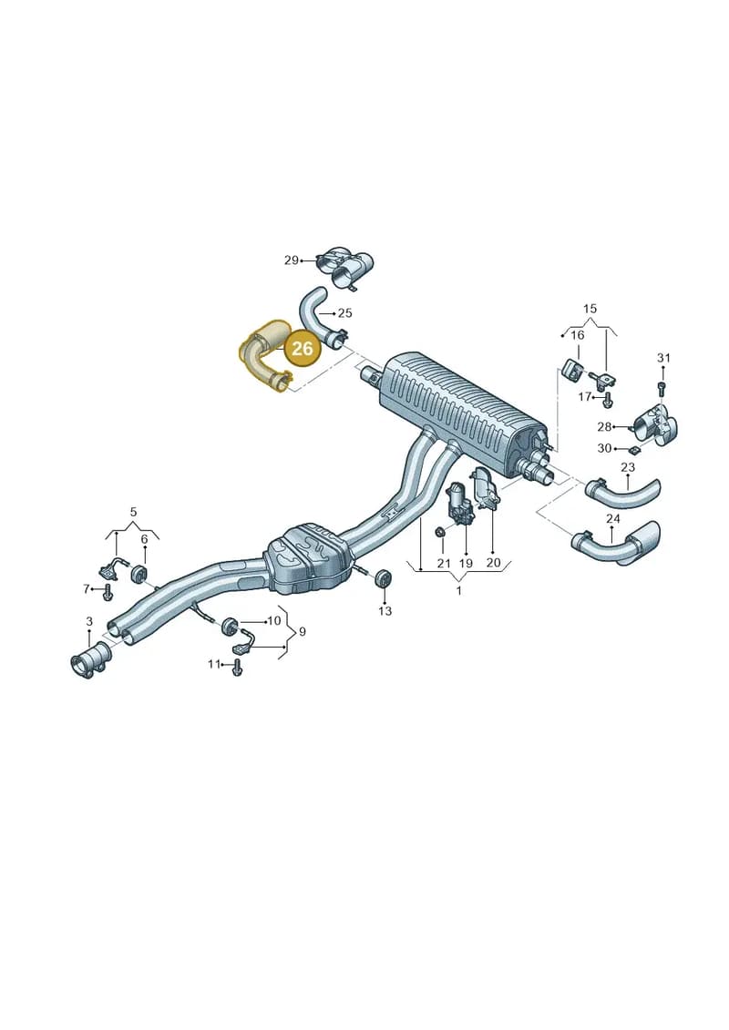 4M8253682AS — Audi Q8 (2018-2025) diagram 429253970, position 26