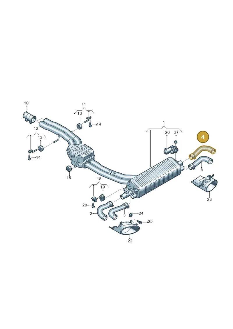 4M8253682R — Audi RS Q8 (2019-2025) diagram 595253870, position 4