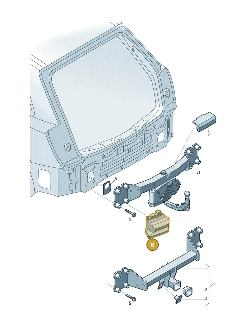 4M8807573 — Audi RS Q8 (2019-2025) diagram 429804500, position 6