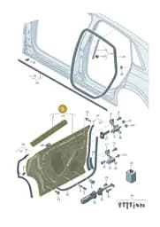 4M8833051C Audi Door