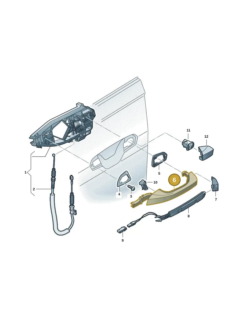 4M8837205BGRU — Audi Q6 e-tron (2023-2025) diagram f5s839000, position 6