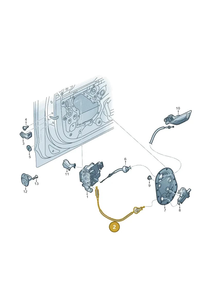 4M8837315 — Audi RS Q8 (2019-2025) diagram 429837030, position 2