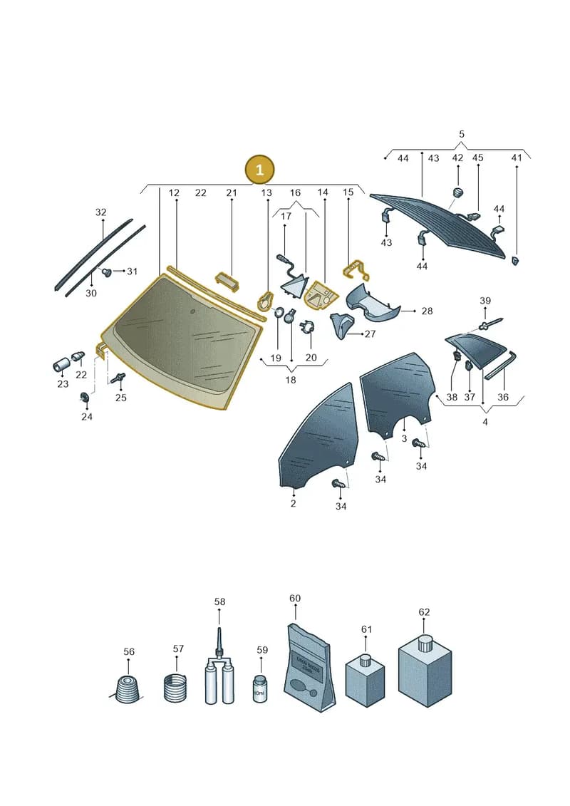 4M8845099AFNVB — Audi RS Q8 (2019-2025) diagram 429845000, position 1