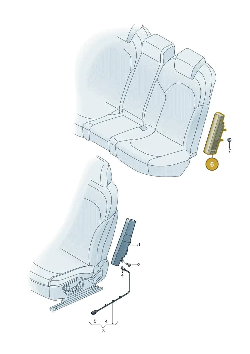 4M8880442F — Audi RS Q8 (2019-2025) diagram 435880200, position 6