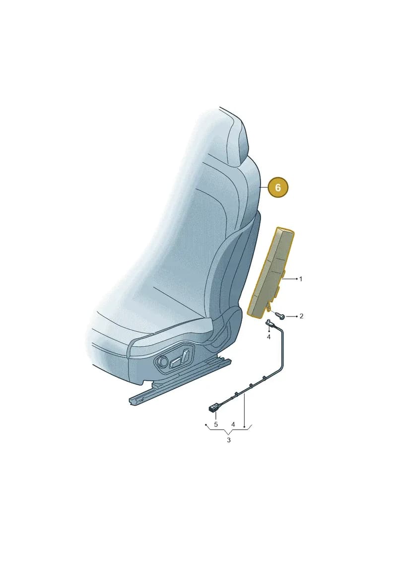 4M8881805KGXK — Audi Q8 (2018-2025) diagram 429880020, position 6