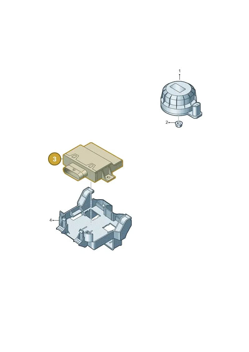 4M8907159B — Audi Q8 (2018-2025) diagram 429906020, position 3