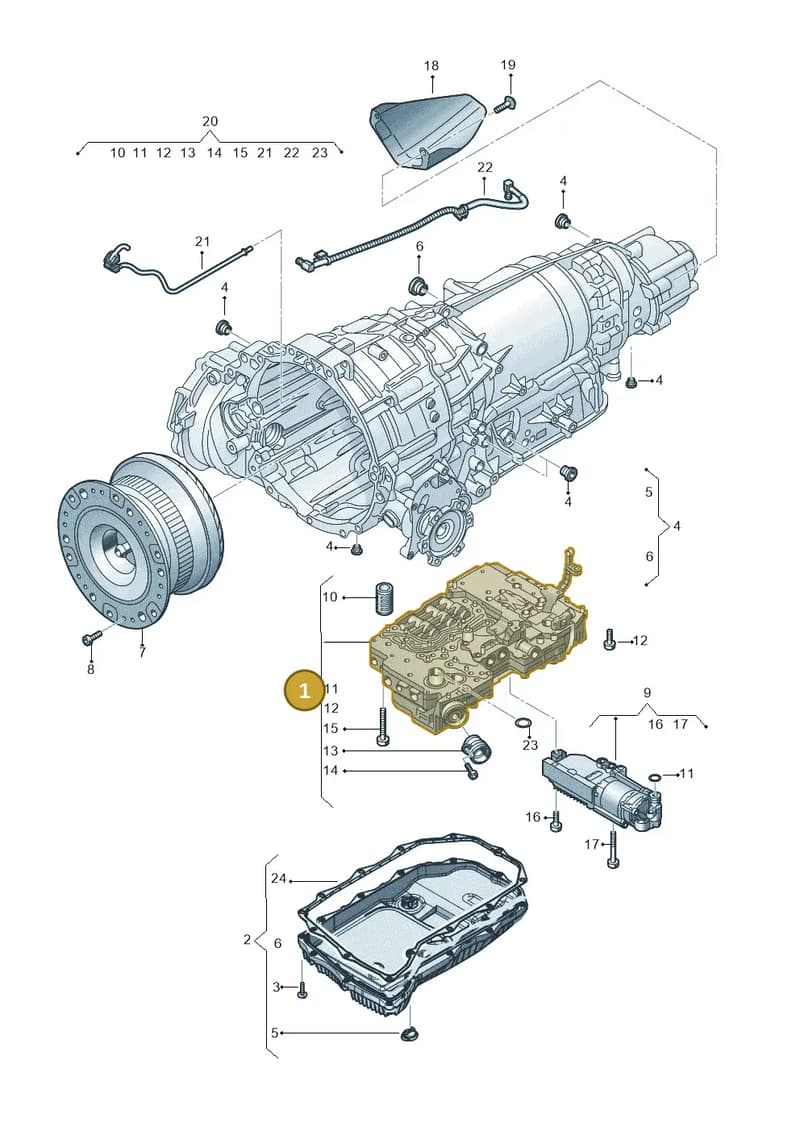 4M8927158BE — Audi Q7 (2015-2025) diagram 859325900, position 1
