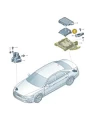 4N0035335A Audi Control Unit for Engine Noise Production