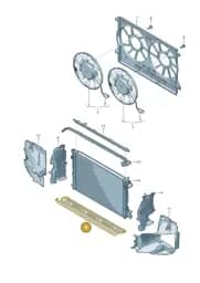 4N0121331L Audi Air Guide
