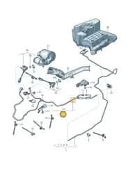 4N0131960H Audi Transfer Line for AdBlue